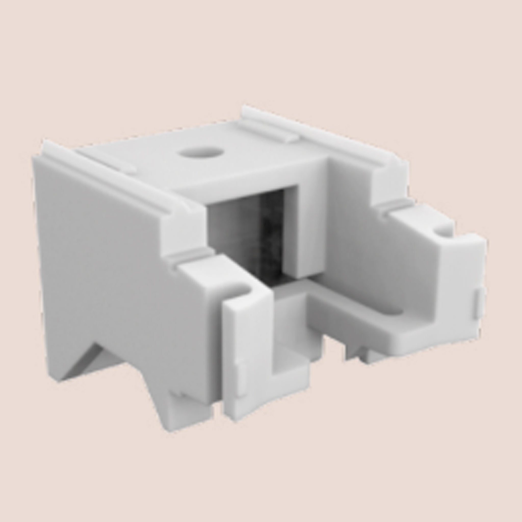 Monteringsbeslag til gardinskinne