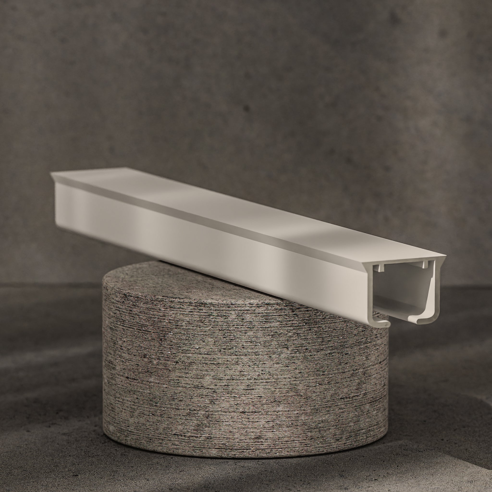 Gardinskinne til wavegardiner model AP 1100 (komplet med tilbehør)