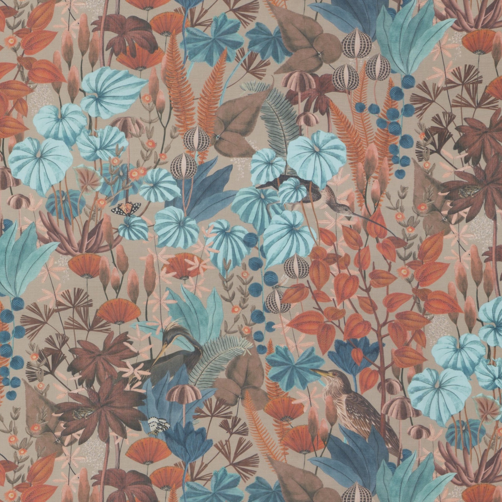 Chivasso Sweet Destiny - Moderne og blomstrede gardiner