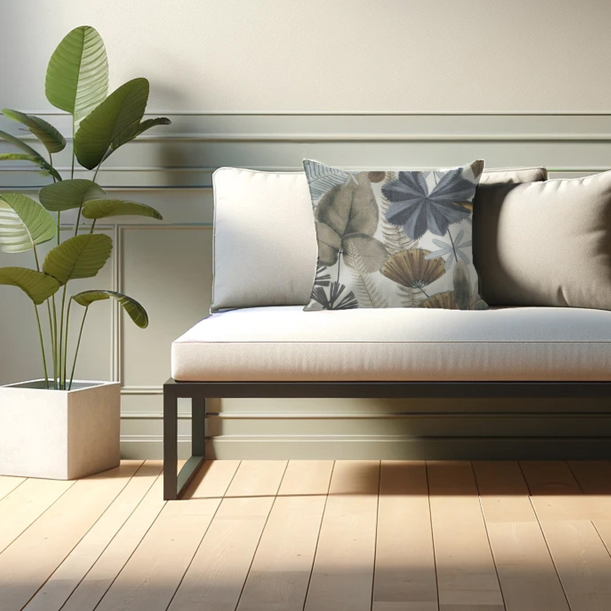 Chivasso Sweet Destiny - 2 stk stormønstrede og farverige puder