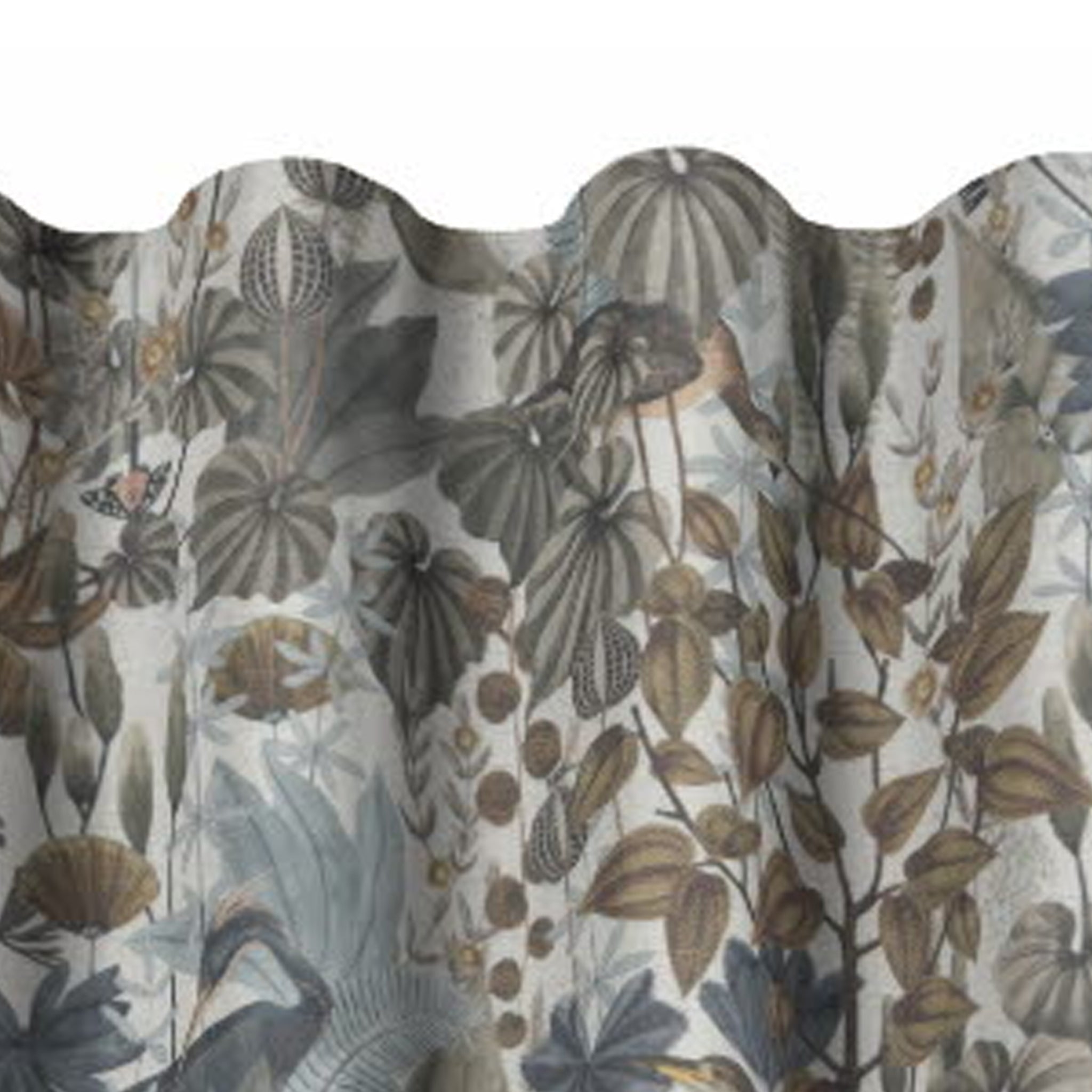 Chivasso Sweet Destiny - Moderne og blomstrede gardiner