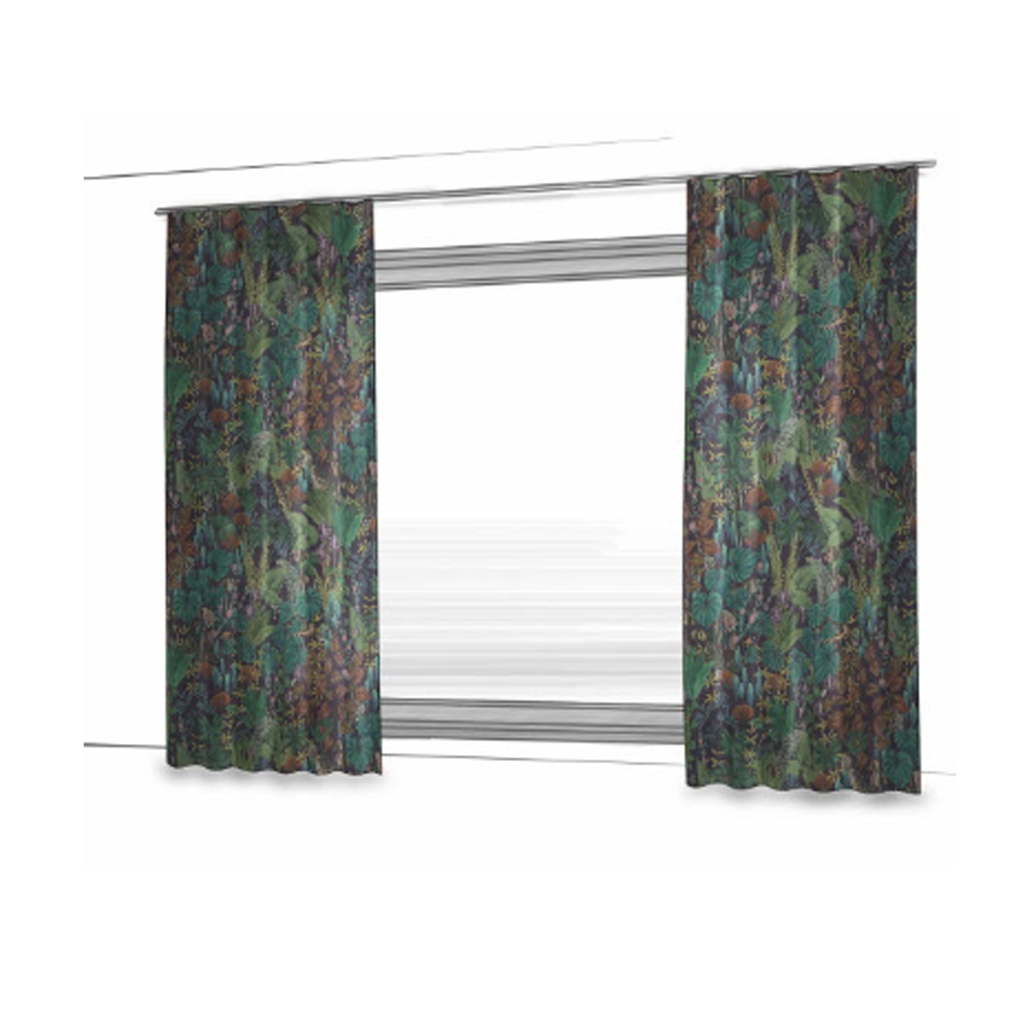 Chivasso Sweet Destiny - Moderne og blomstrede gardiner