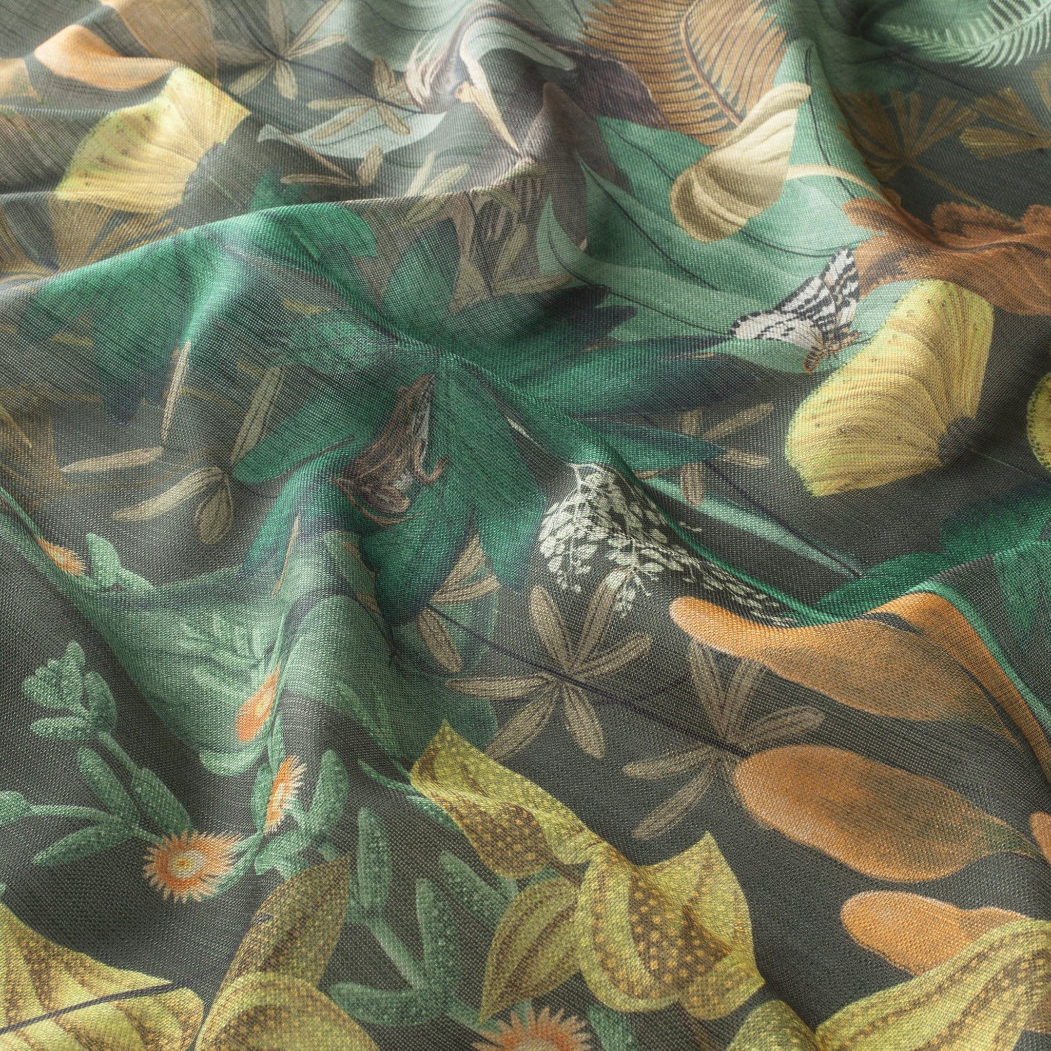 Chivasso Sweet Destiny - Moderne og blomstrede gardiner