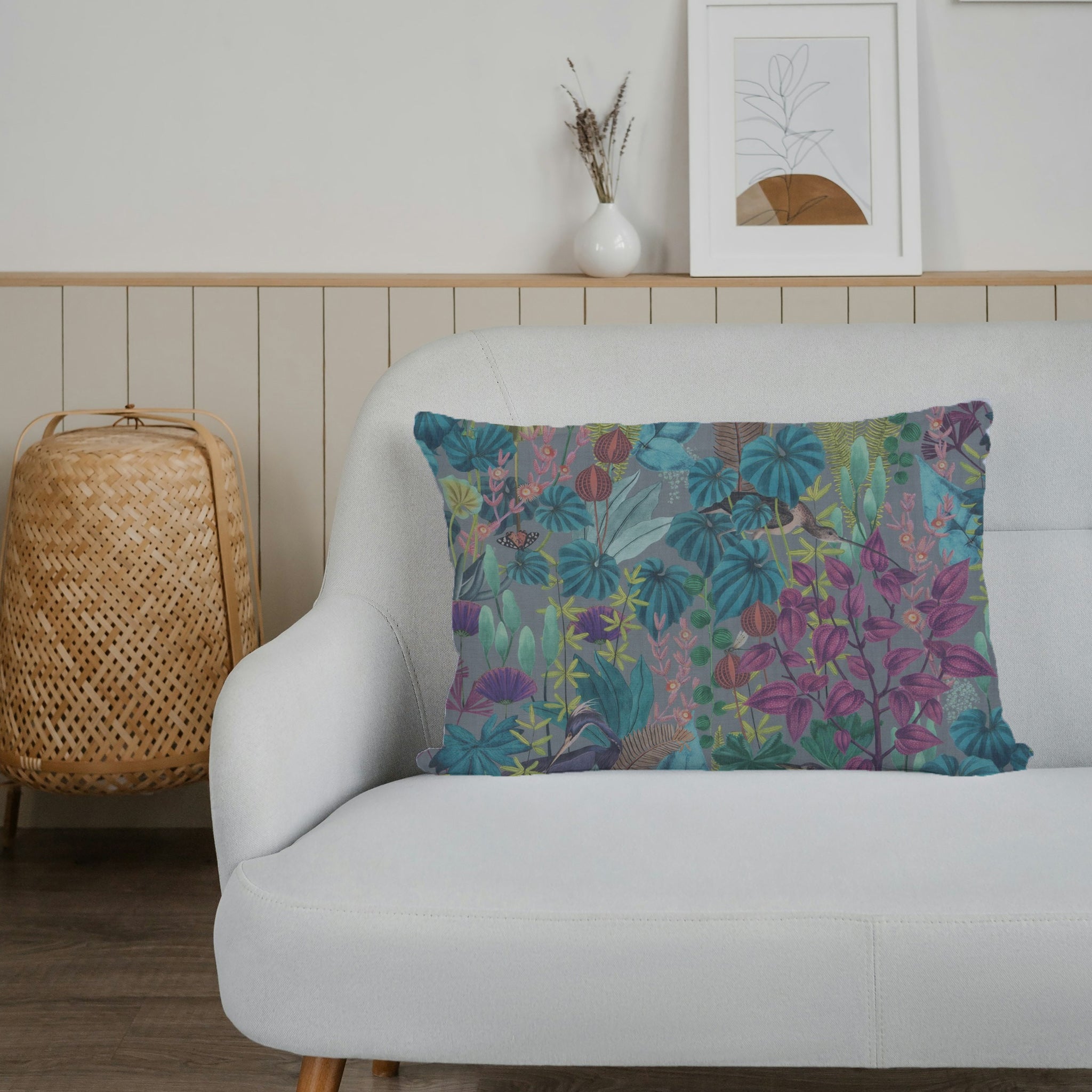 Chivasso Sweet Destiny - 2 stk stormønstrede og farverige puder