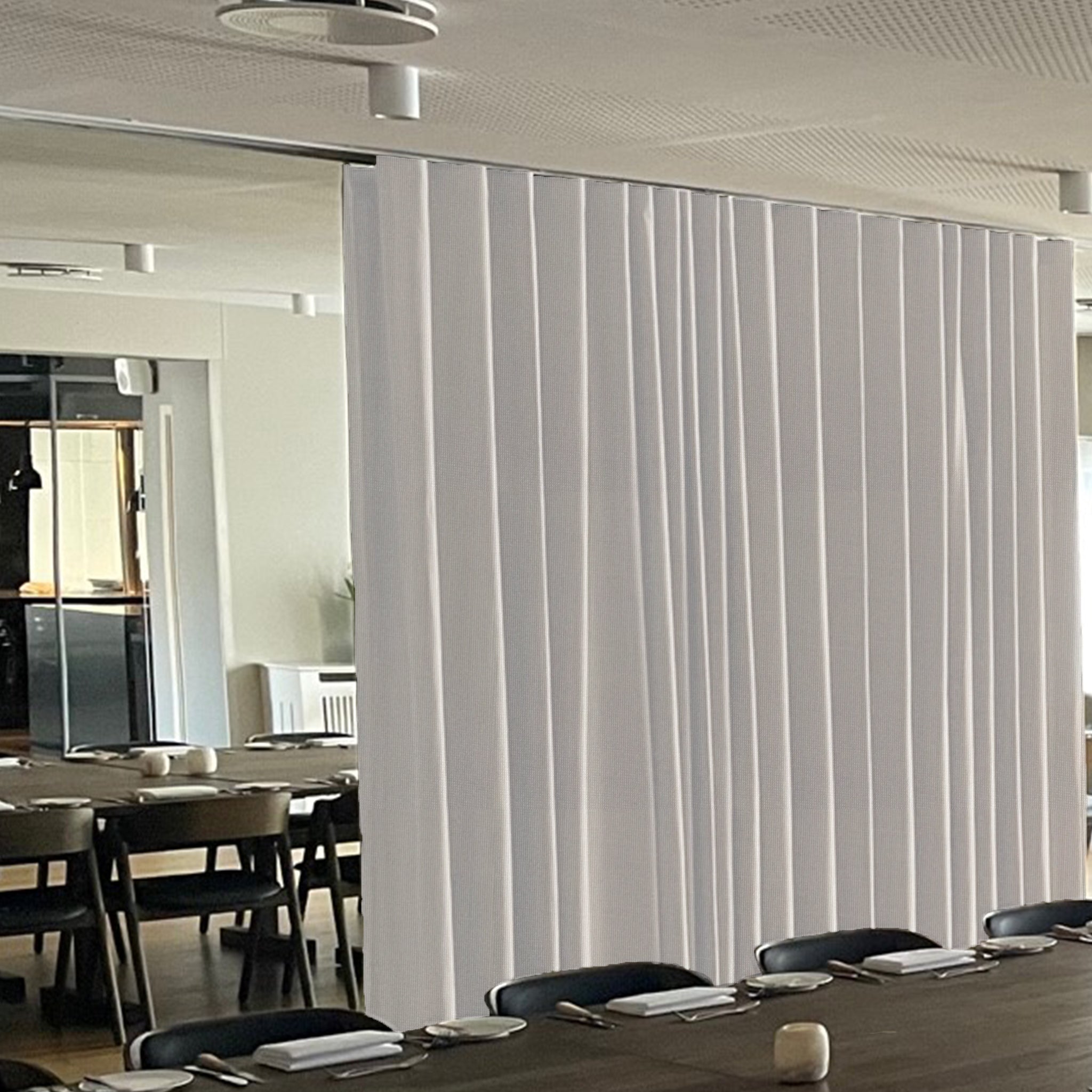 Ecoline Three - Luksus akustikgardin til større rum