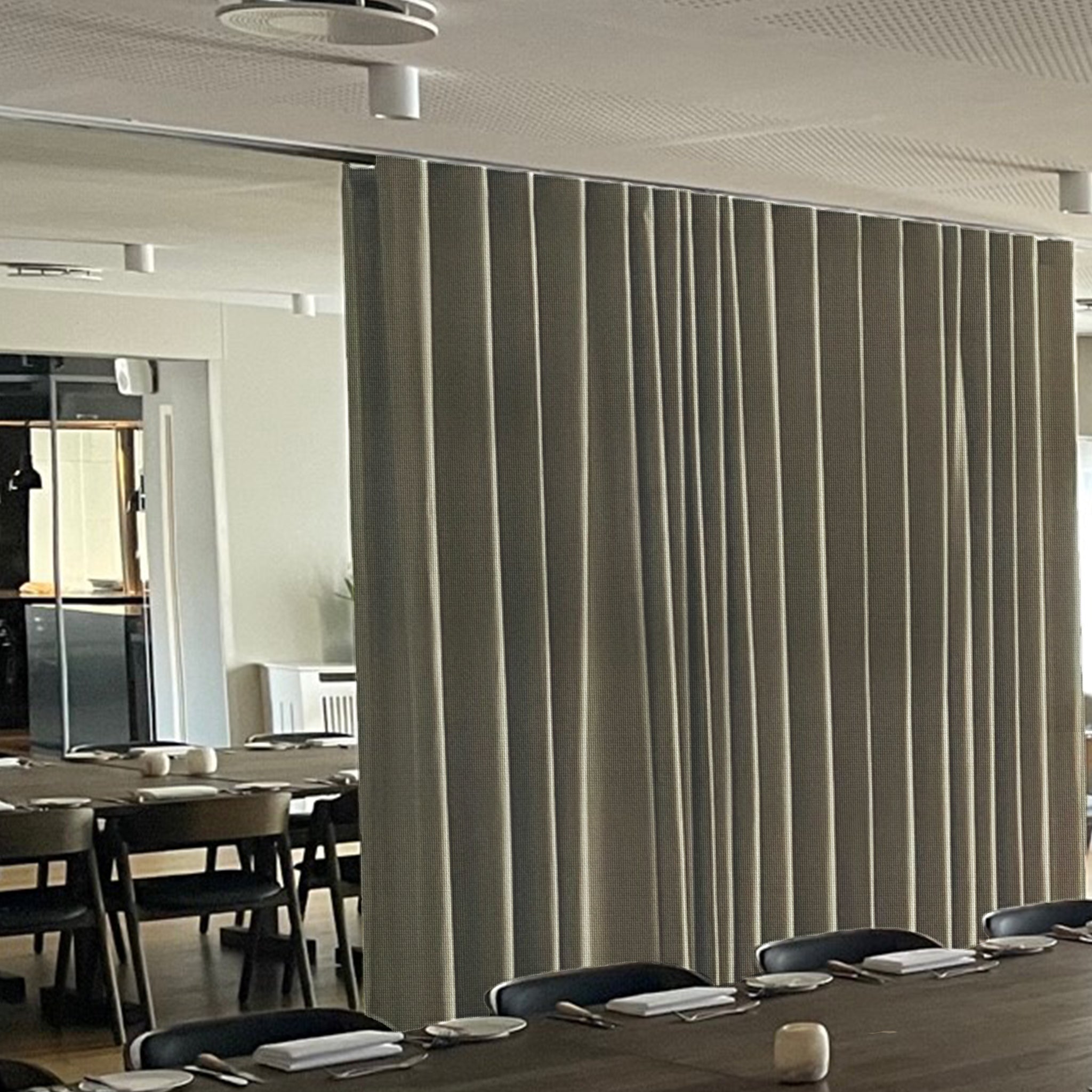 Ecoline Three - Luksus akustikgardin til større rum