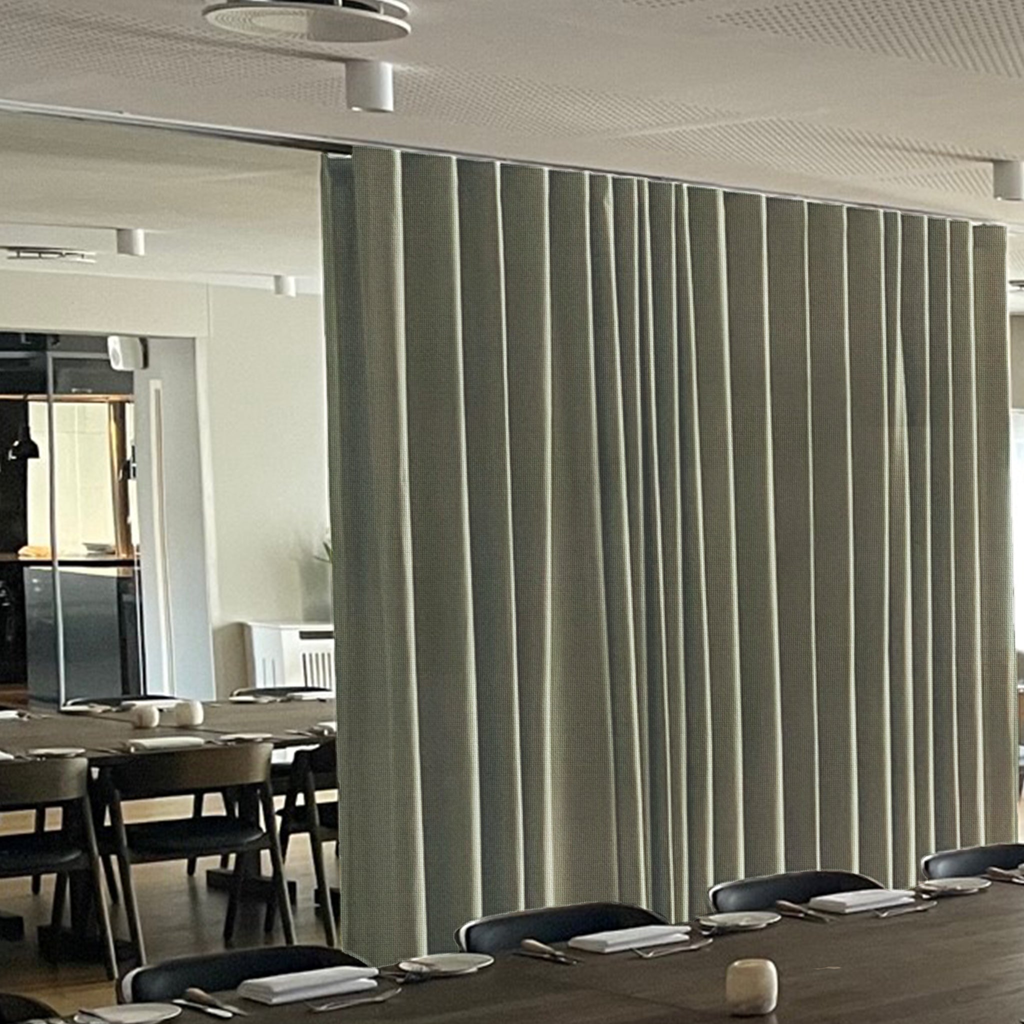 Ecoline Three - Luksus akustikgardin til større rum