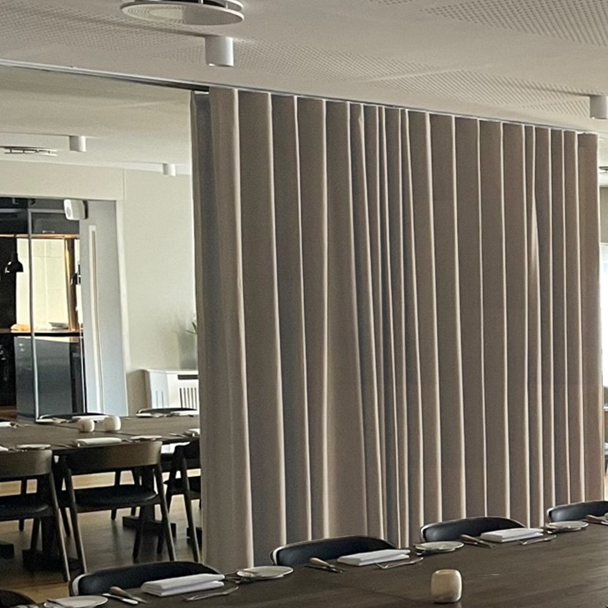 Ecoline Three - Luksus akustikgardin til større rum