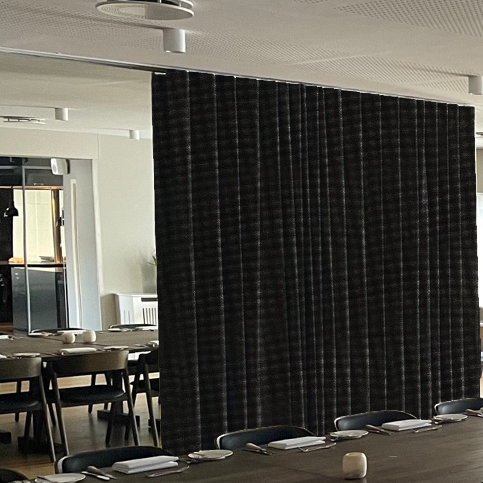 Ecoline Three - Luksus akustikgardin til større rum