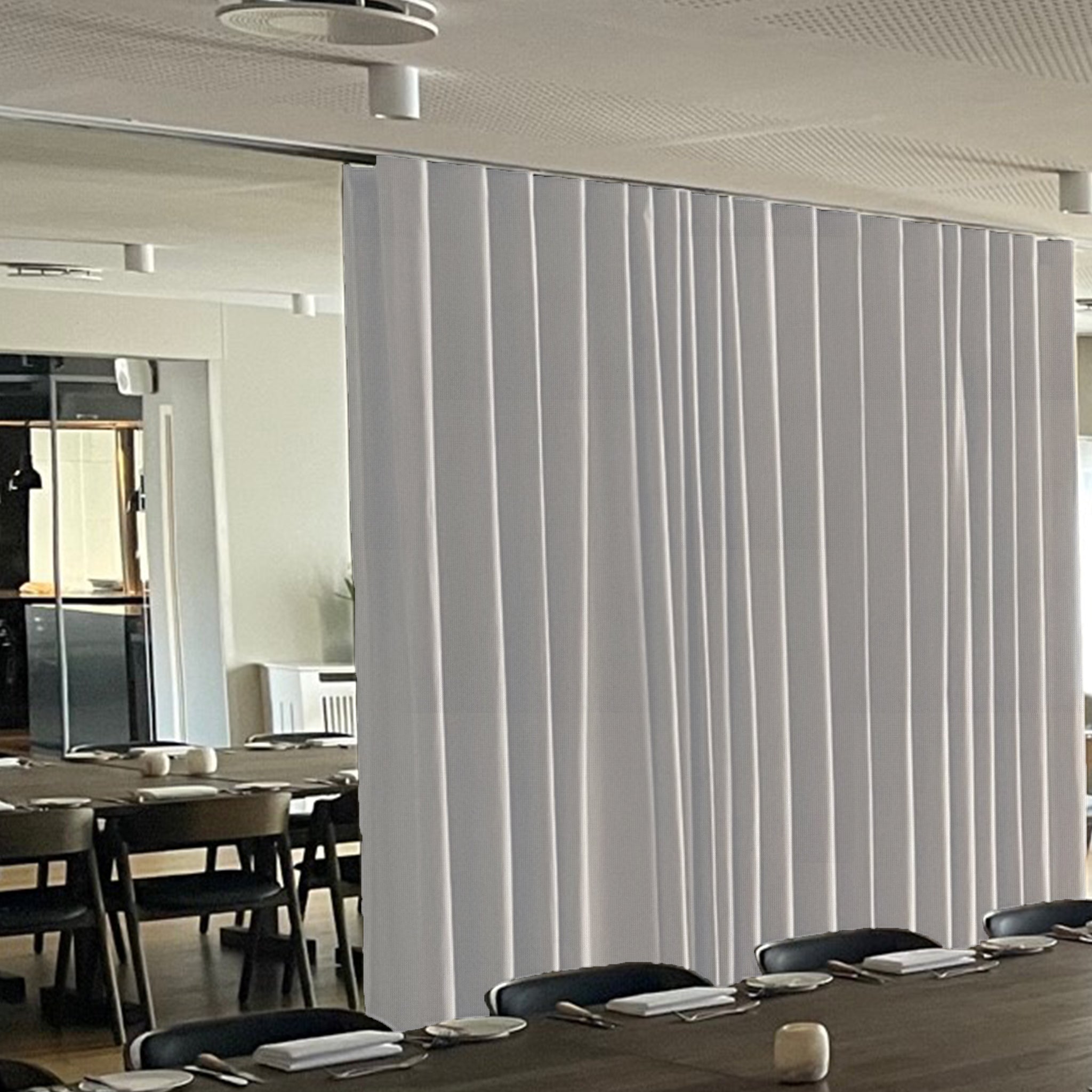 Ecoline Three - Luksus akustikgardin til større rum