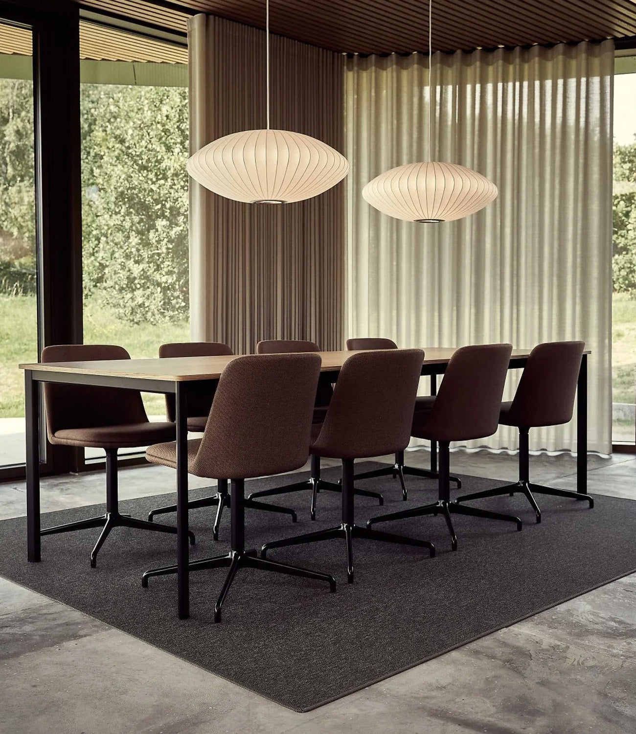 transparent gardin til kontor