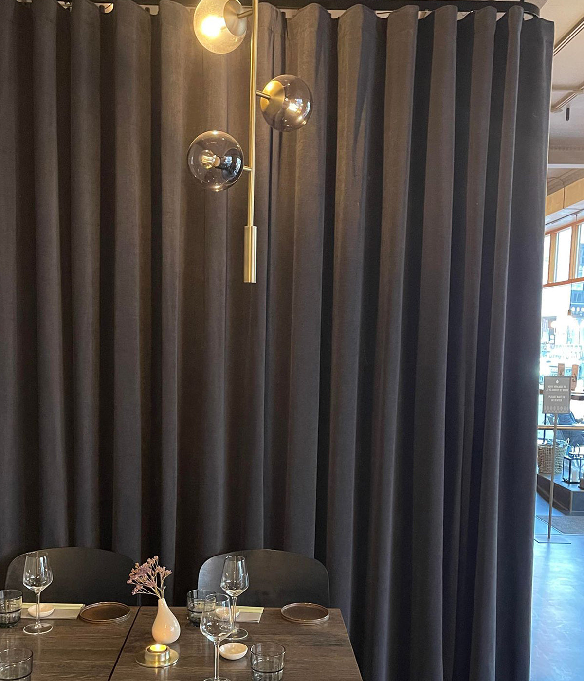 gardin til restaurant