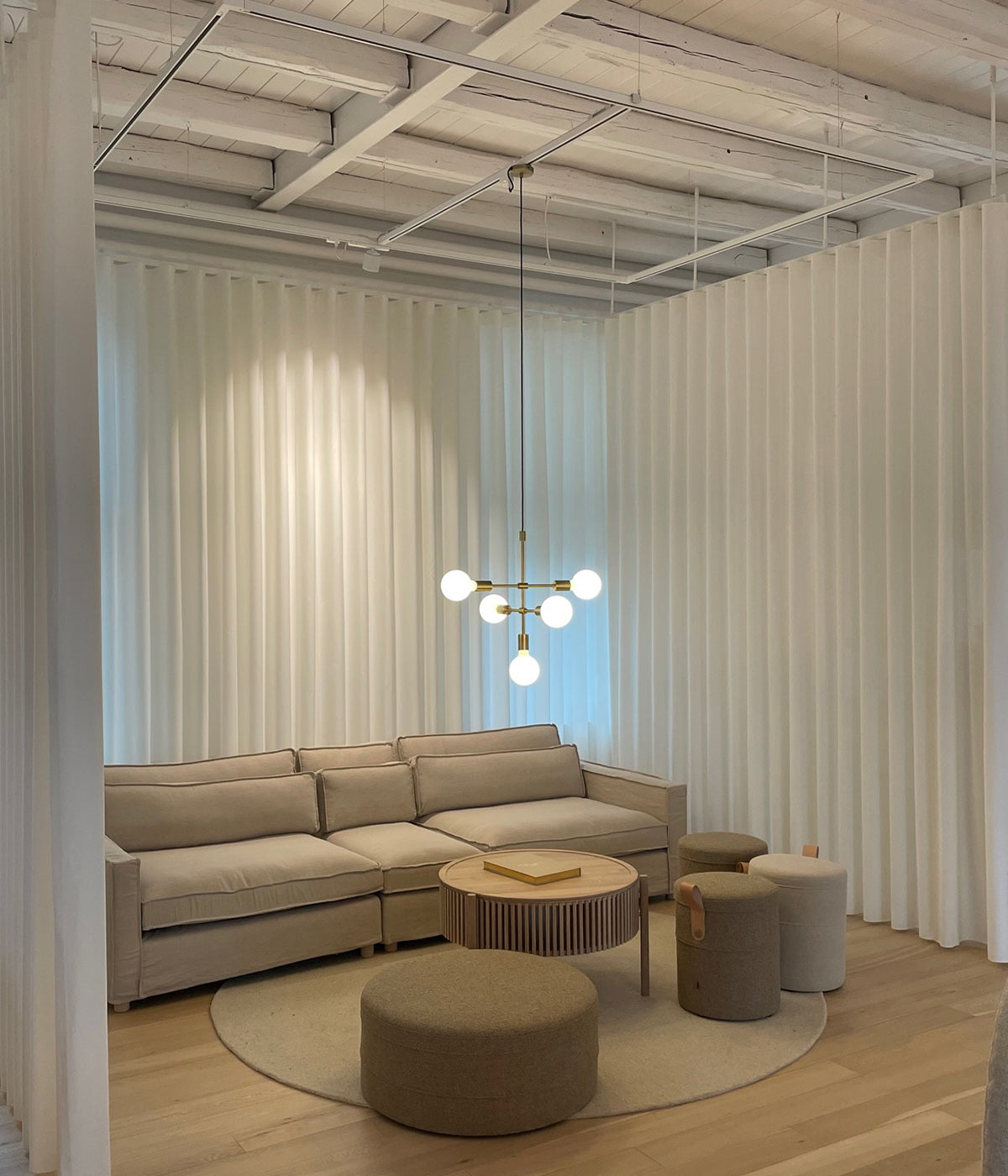 lounge gardin til store rum