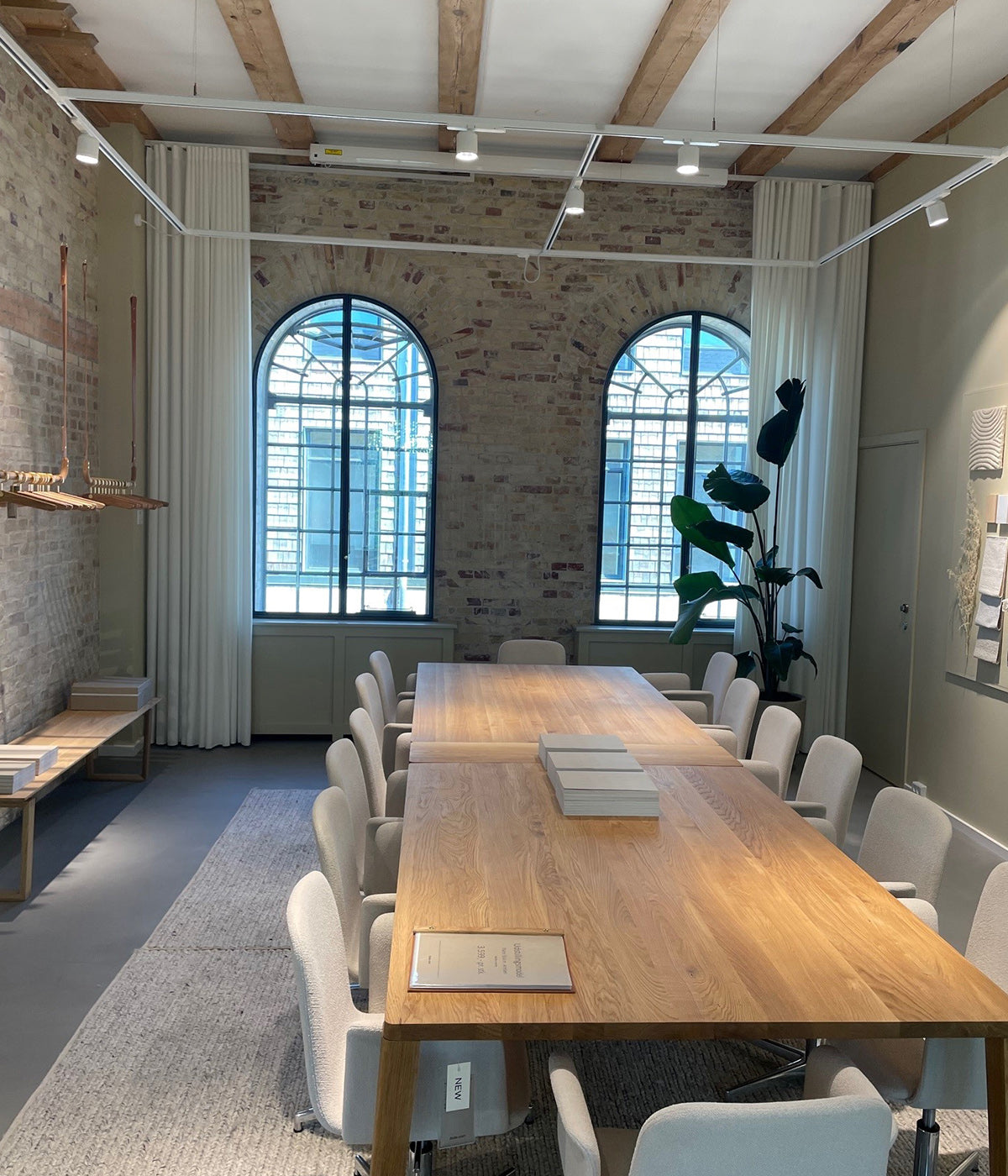 stofgardin til kontor