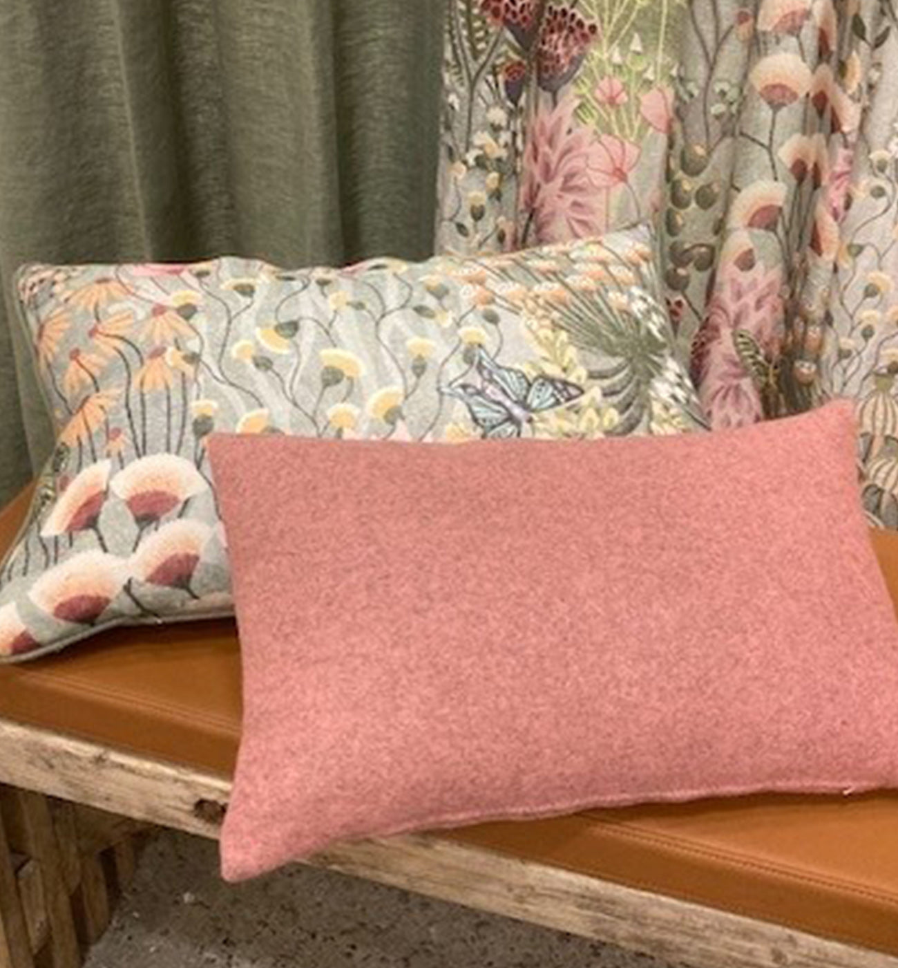 blomstrede puder på specialmål