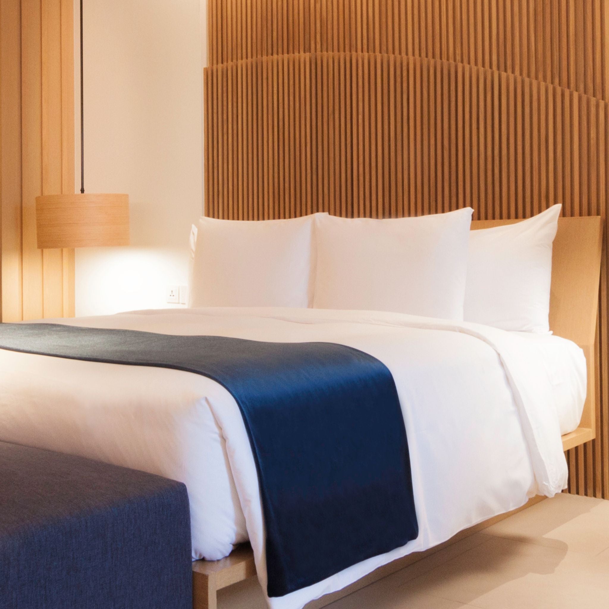 sengeløbere til hotelværelset på specialmål