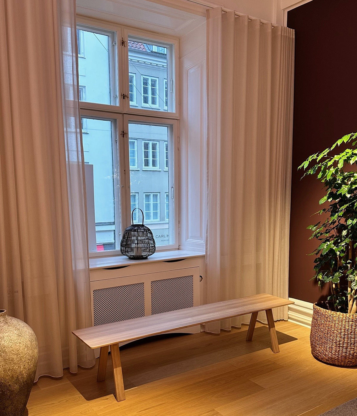 stofgardiner til venteværelser