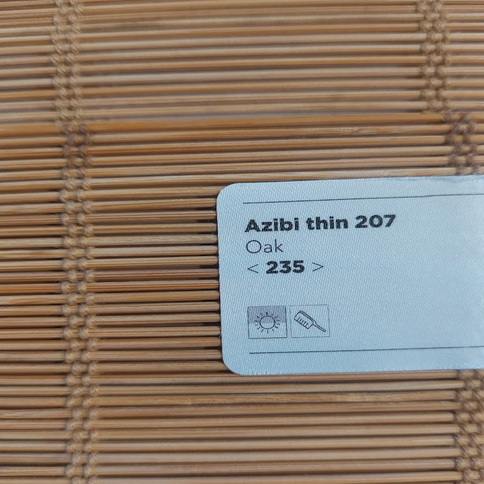 Azibi - Vævede bambusgardiner