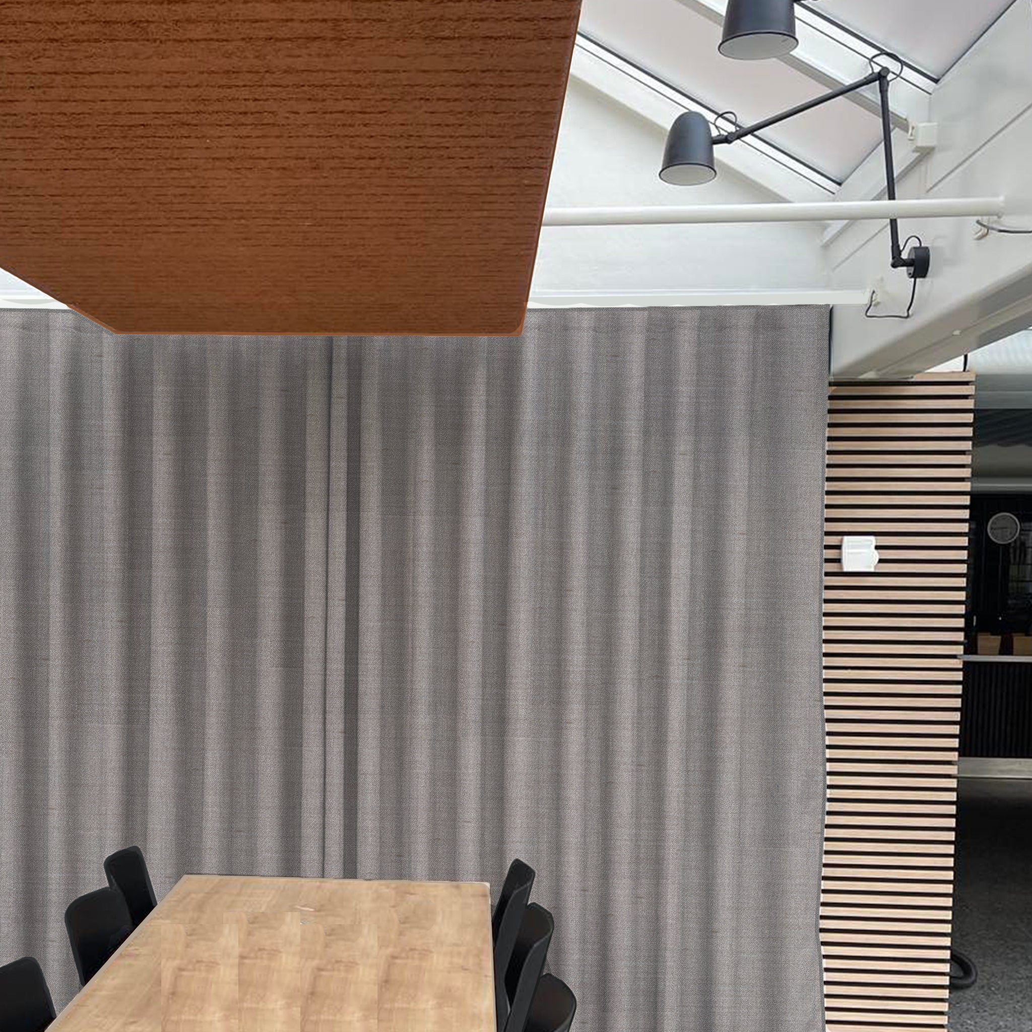 Kvadrat Ginger 2 - Semitransparente gardiner i stof