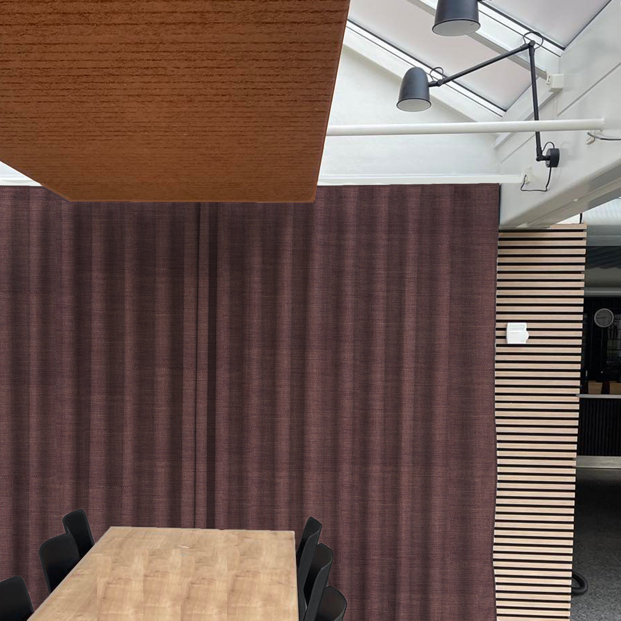 Kvadrat Ginger 2 - Semitransparente gardiner i stof