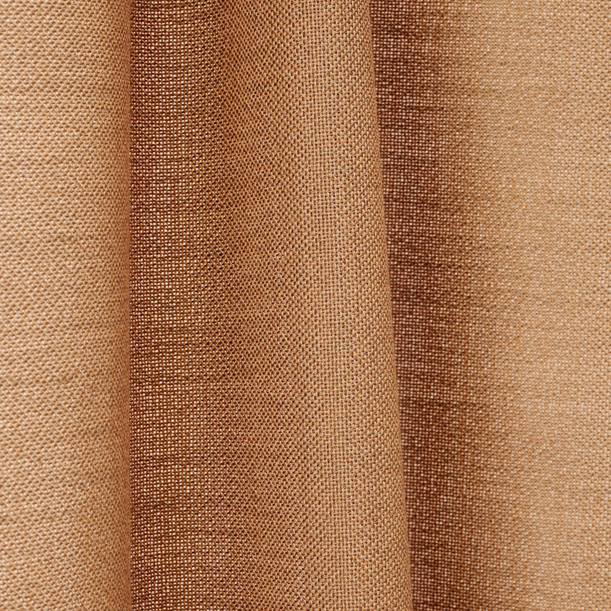 Kvadrat Ginger 2 - Lang stofdug med semi-transparent look