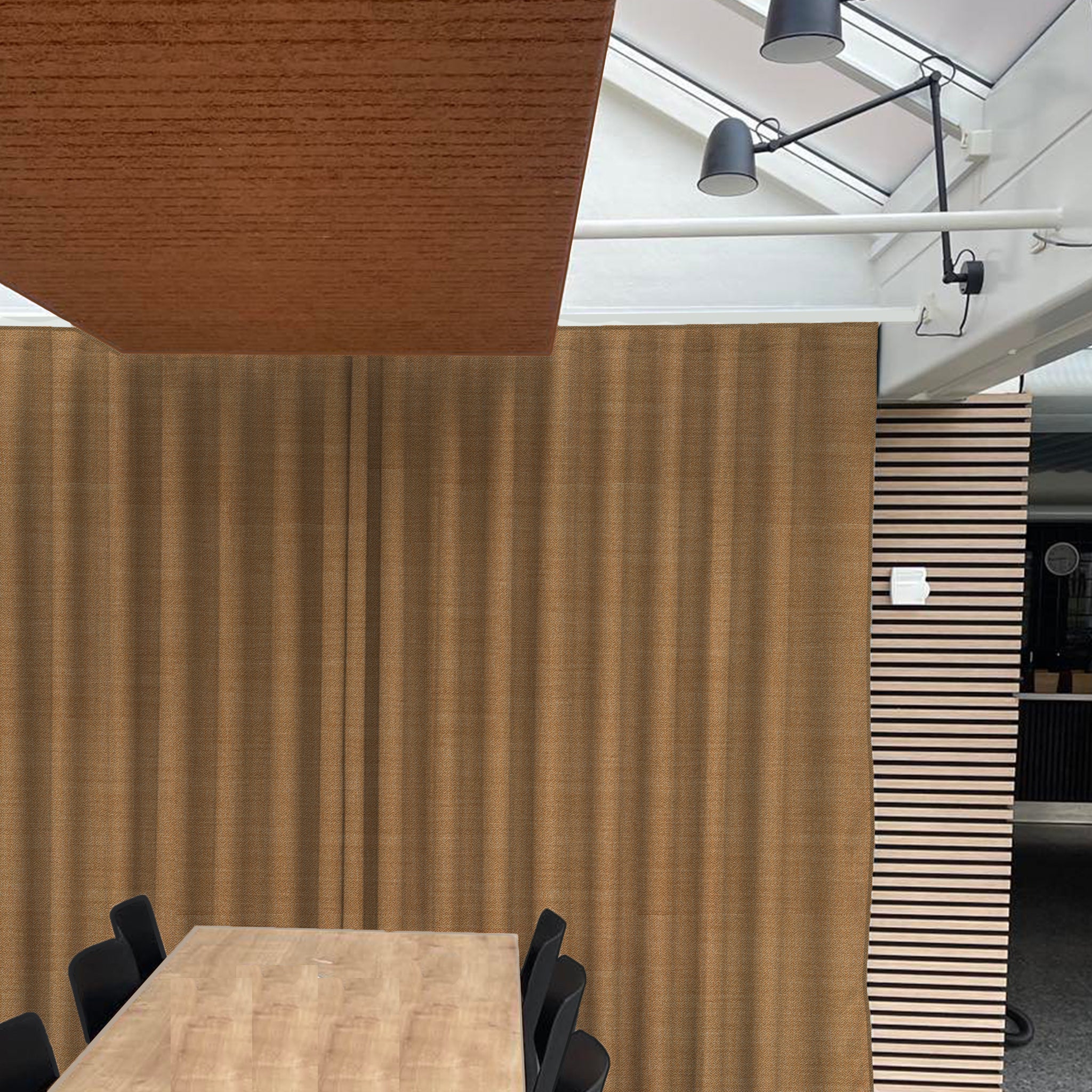 Kvadrat Ginger 2 - Semitransparente gardiner i stof