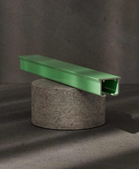 Gardinskinne model AP 1100 (komplet med tilbehør)